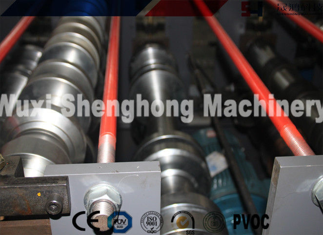 Professional Roof Tile Roll Forming Machine , Floor Decking Roll Forming Equipment