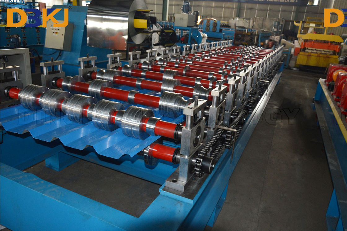 Automatic Roll Forming Roof Panel Roll Forming Machine , roof panel making machine